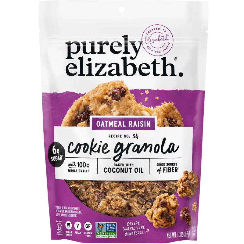 PURELY ELIZABETH Oat Raisin Cookie Granola