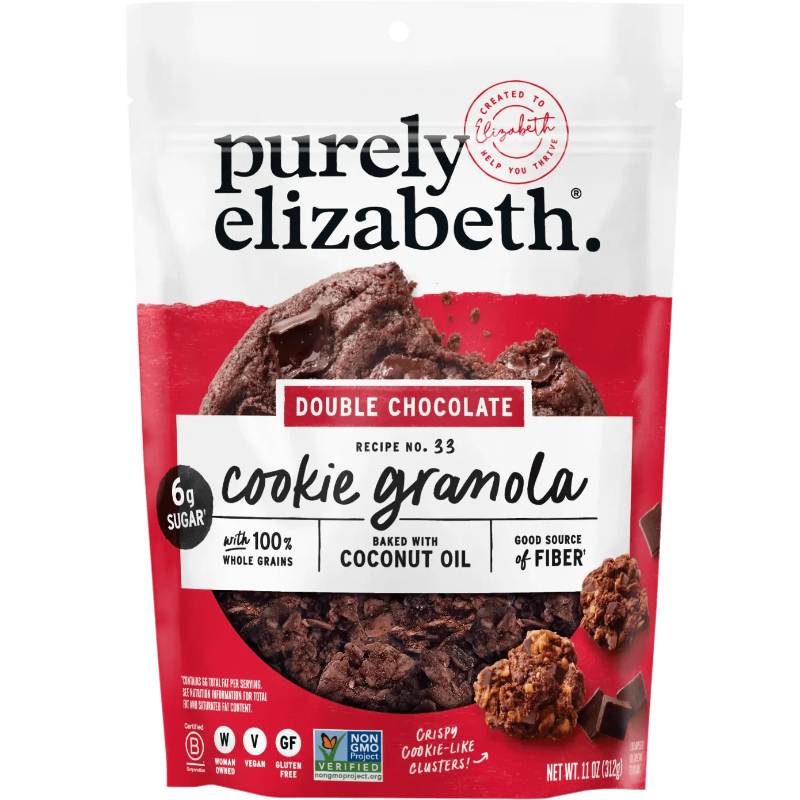 PURELY ELIZABETH Double Chocolate Chip Cookie Granola