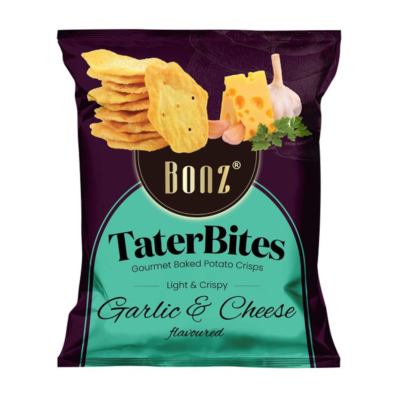 BONZ Tater Bites Divne Garlic & Cheese
