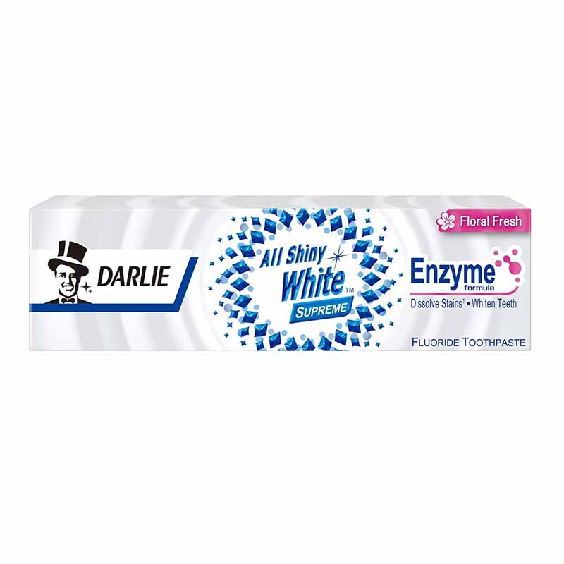 Darlie All Shiny White Supreme Enzyme Floral Mint Toothpaste