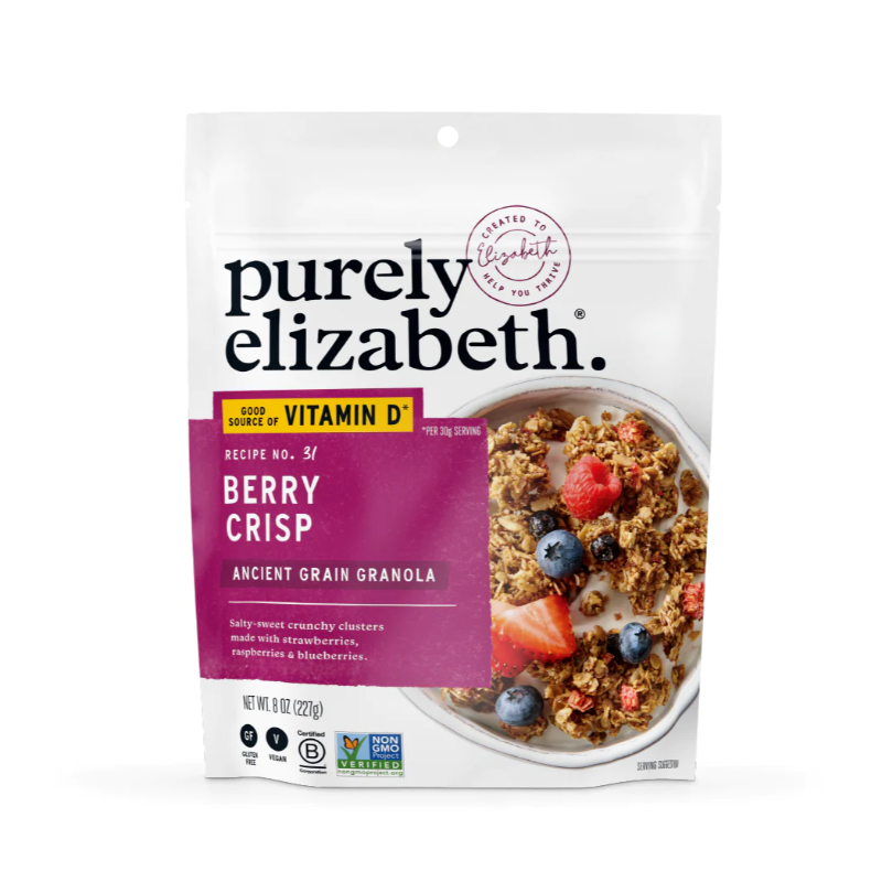 PURELY ELIZABETH Berry Crisp Granola