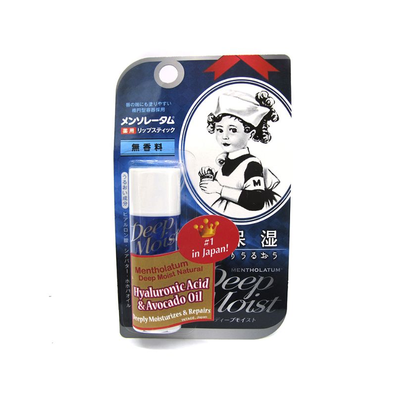 Mentholatum Deep Moist Natural Lip Balm