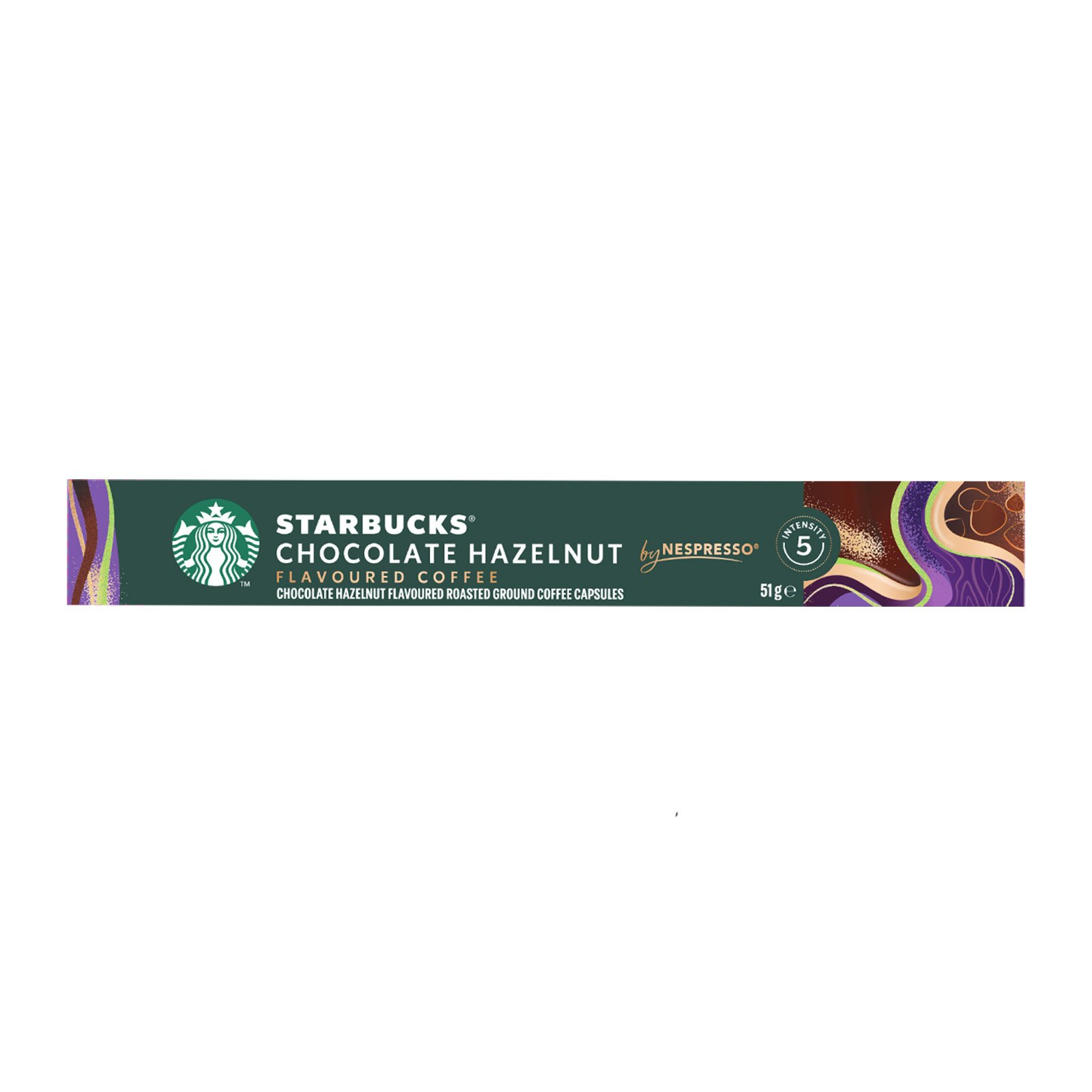 STARBUCKS Nespresso Chocolate Hazelnut Coffee Capsules