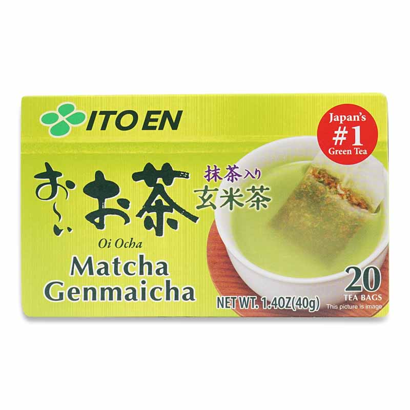 Ito En Oi Ocha Genmaicha & Matcha Teabags 20 x 2.5g