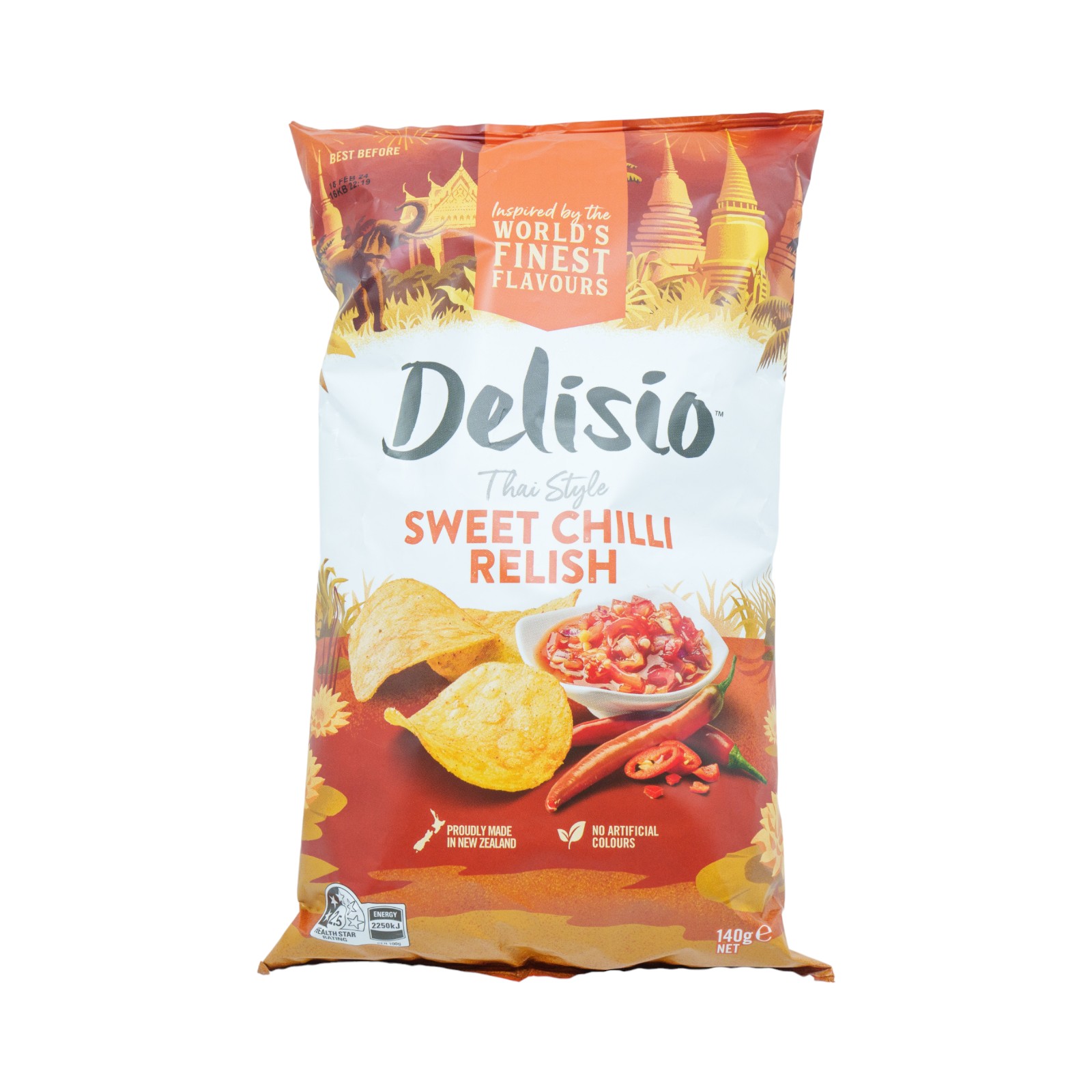 DELISIO Thai Sweet Chilli Relish Potato Chips