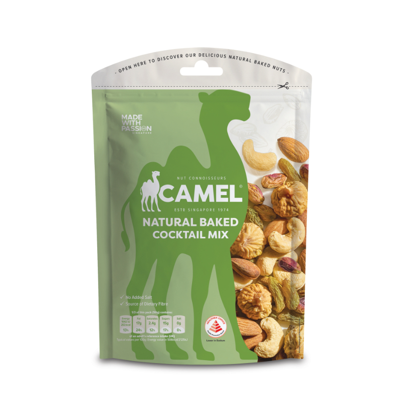 Camel Natural Baked Cocktail Mixed Nuts