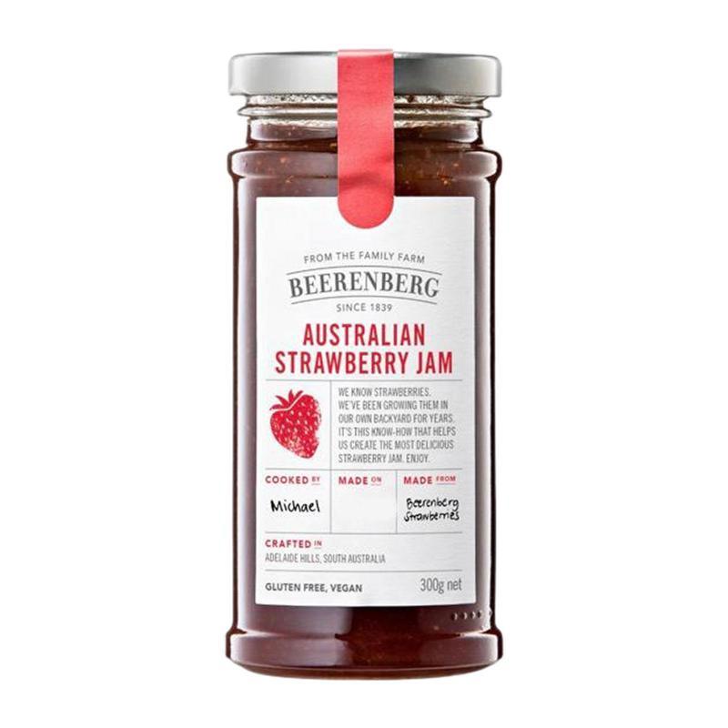 BEERENBERG Australian Strawberry Jam Jar