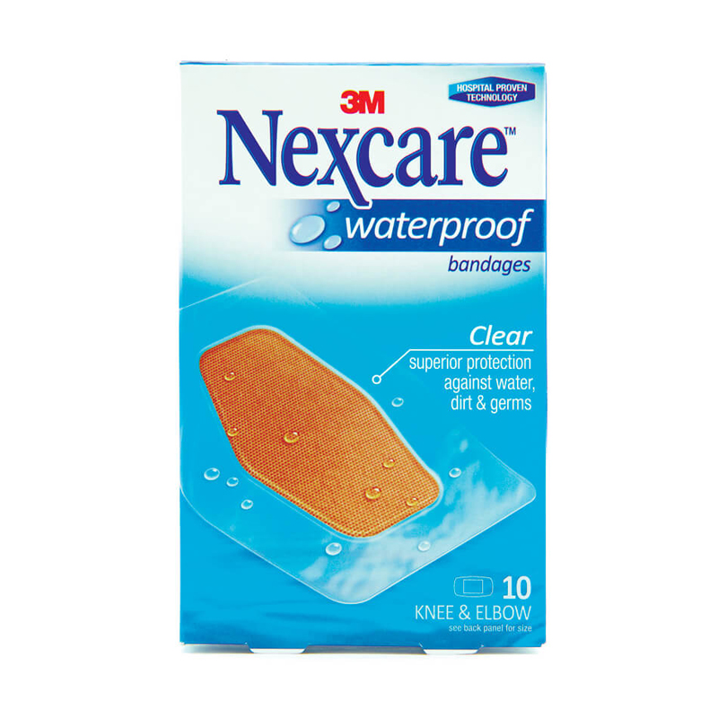Nexcare Waterproof Bandages Assorted 10s