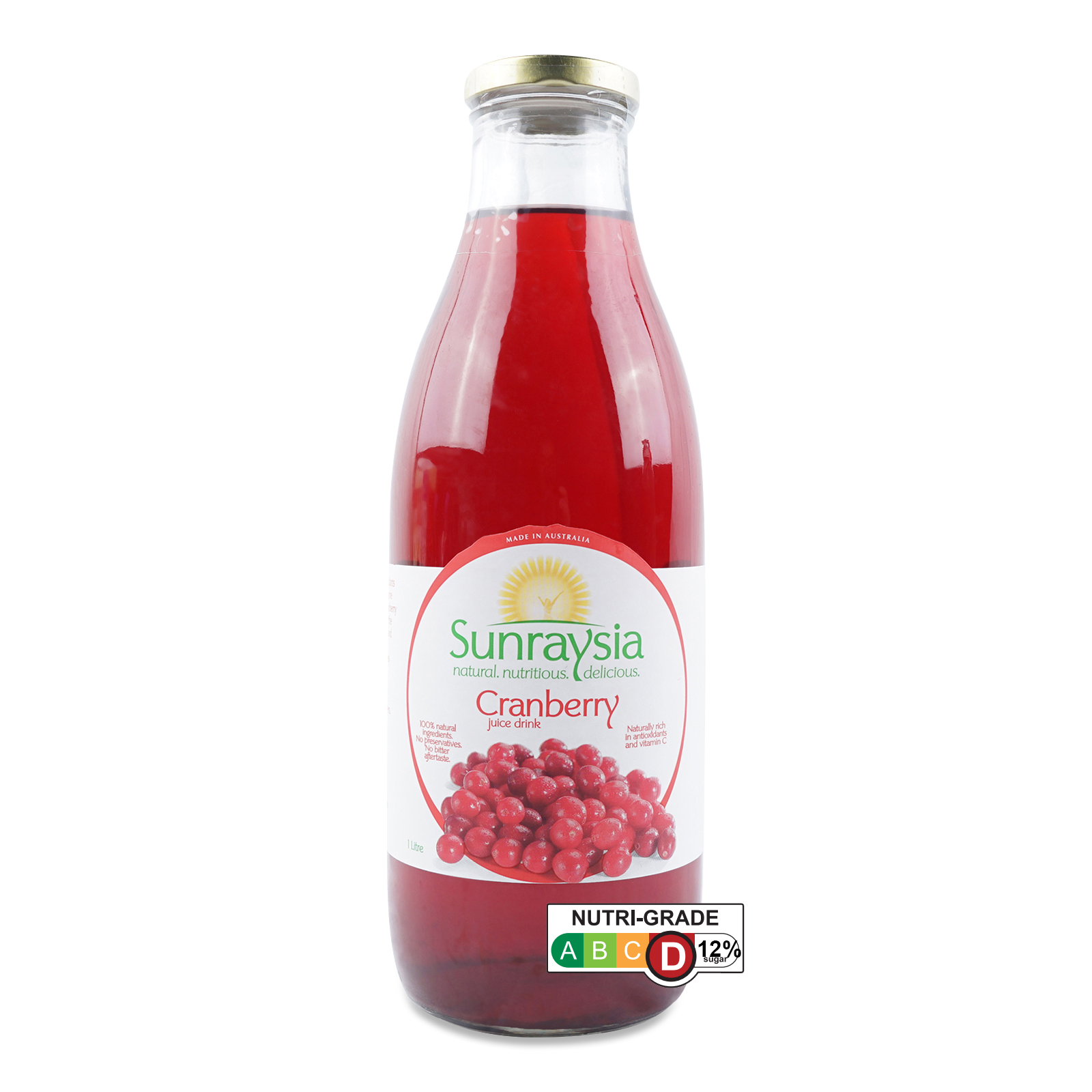 SUNRAYSIA Regular Cranberry Juice Drink