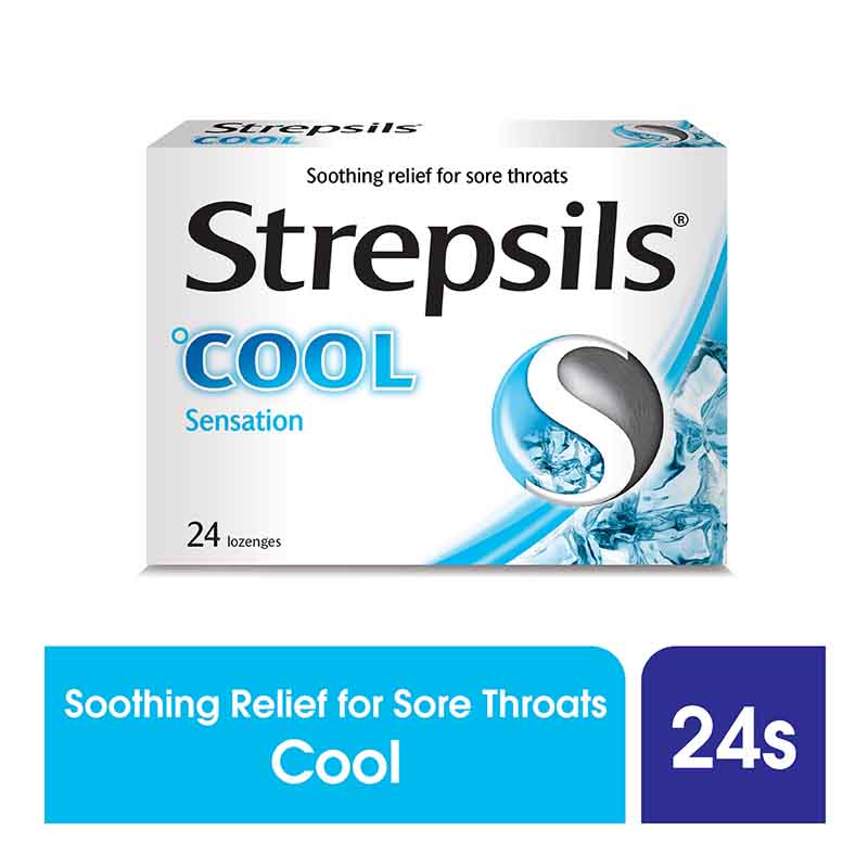 Strepsils Cooling Menthol Lozenges 24s