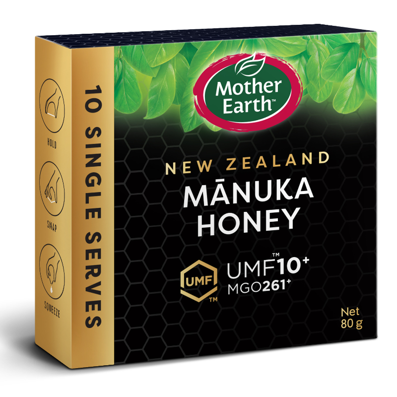 MOTHER EARTH Umf 10+ Manuka Honey Snap & Squeeze