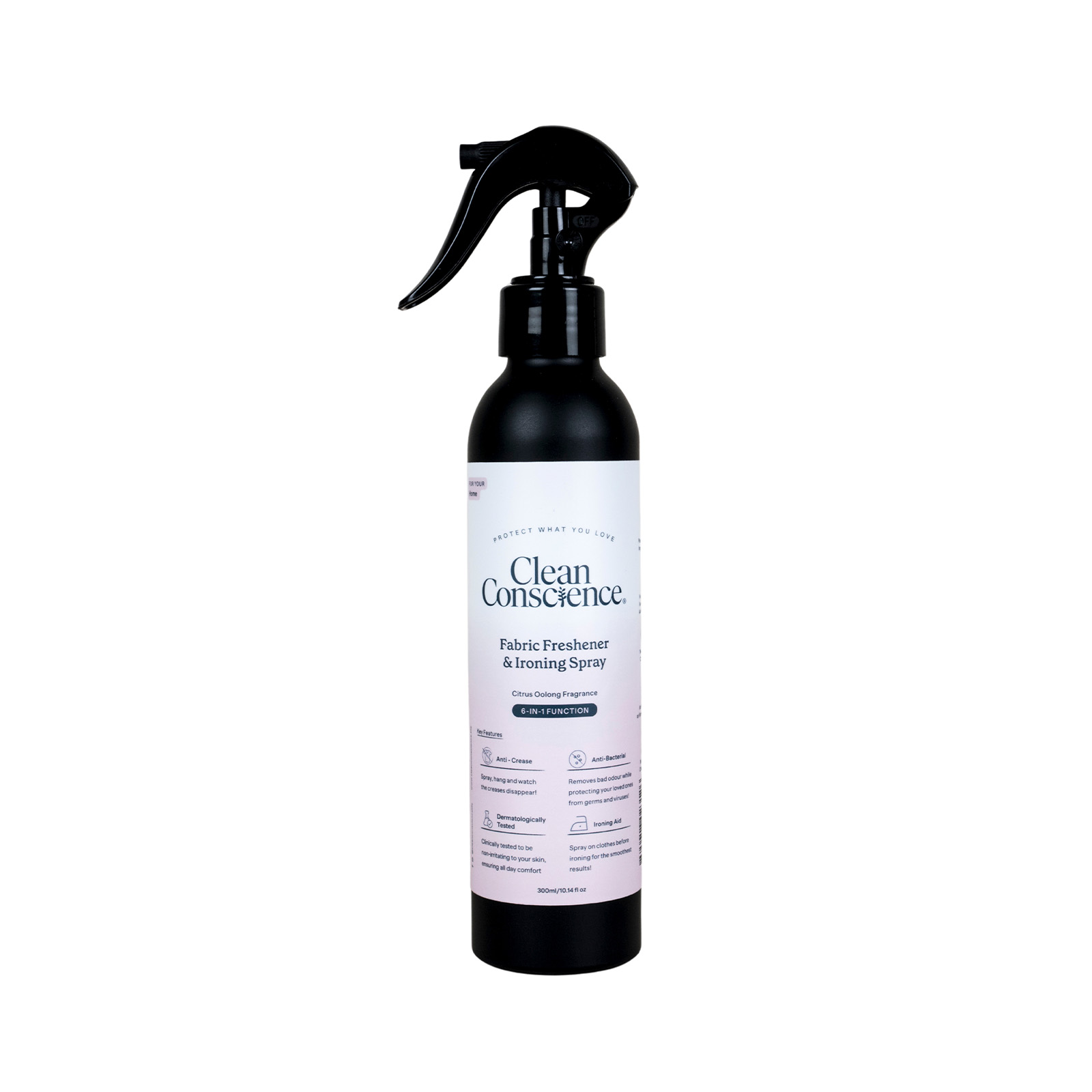 CLEAN CONSCIENCE Cotton Flower Fabric Freshener & Ironing Spray