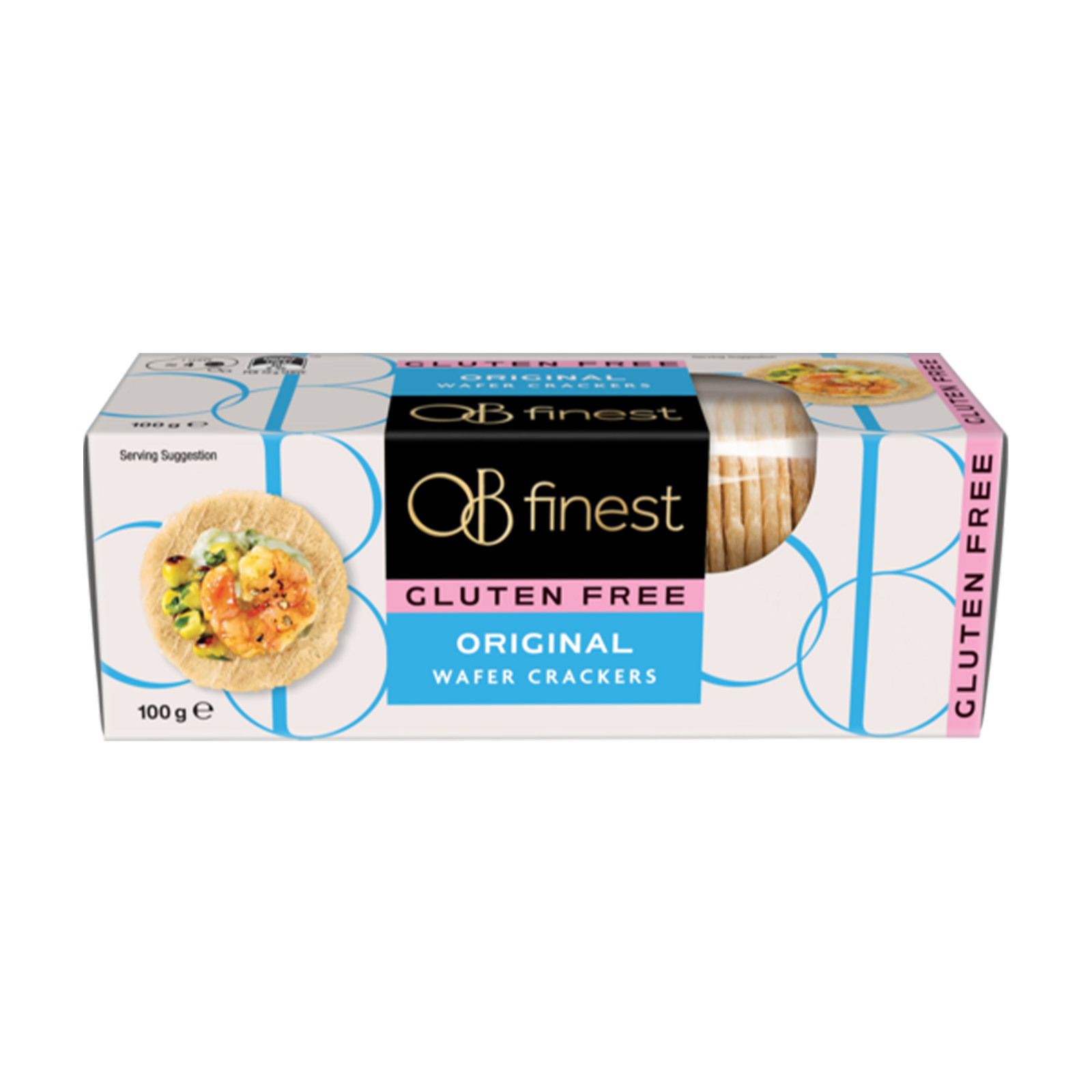 OB FINEST Gluten Free Wafer Crackers