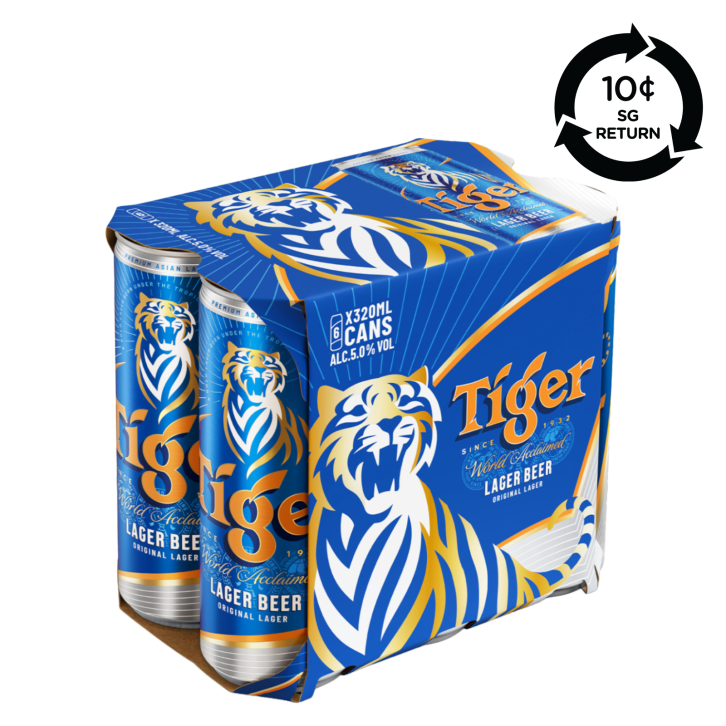 [BCRS] Tiger Can 6s x 320ml