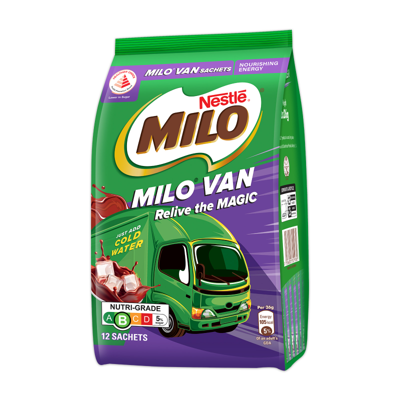 Milo Malt Chocolate Drink Sachets