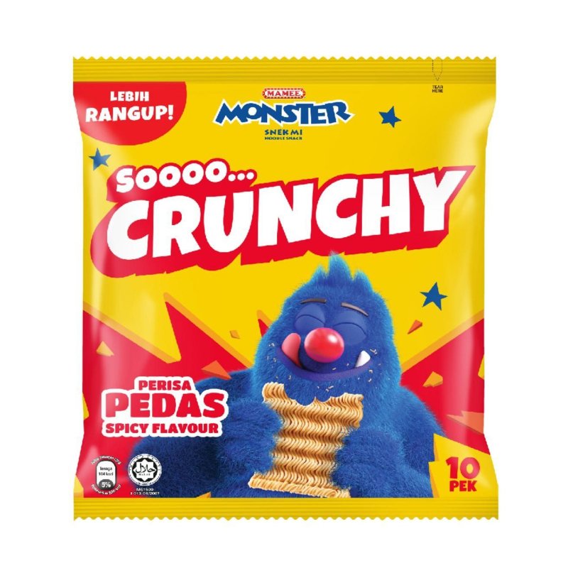 MAMEE Noodle Snack Family Pack Hot & Spicy x