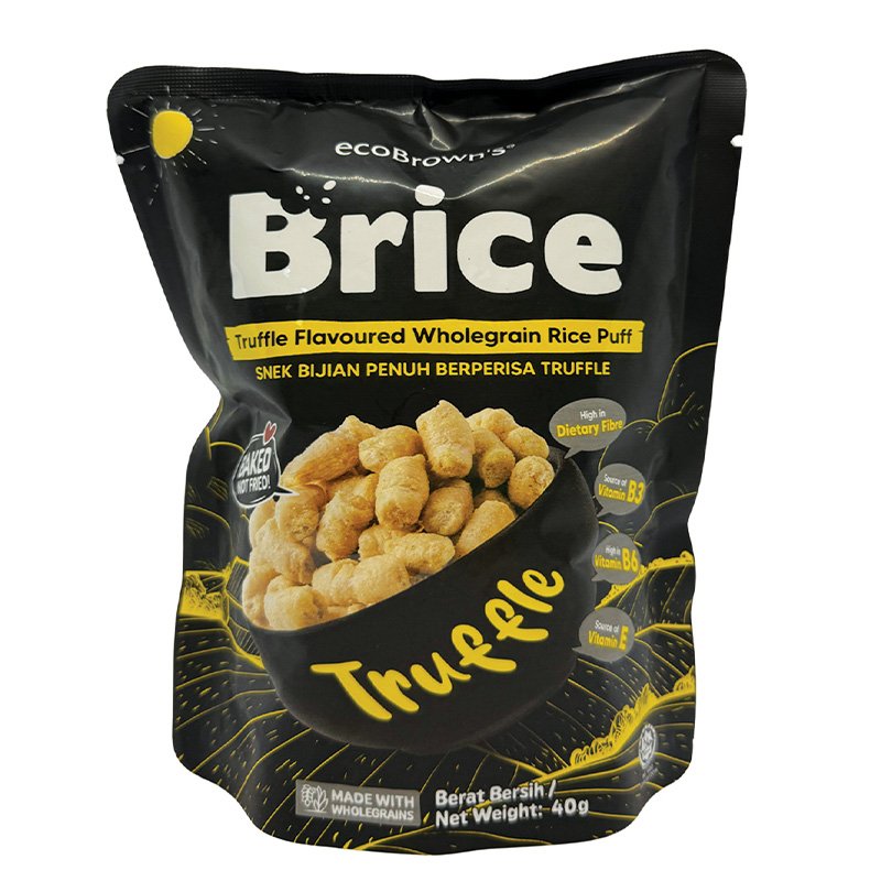 Ecobrown's Brice Truffle Ricepuff 40g