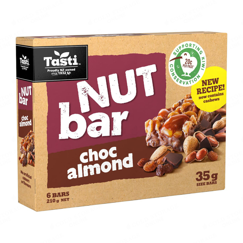 TASTI Chocolate Almond Nut Bars