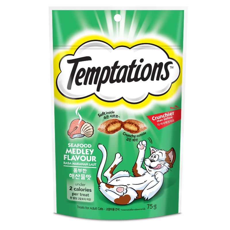 TEMPTATION Seafood Cat Treats