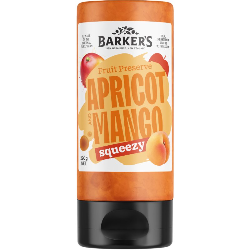 BARKER'S Squeezy Apricot & Mango