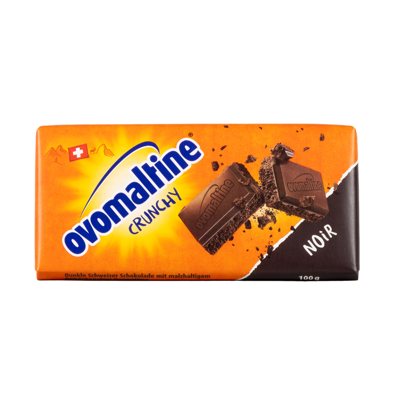 OVOMALTINE Crunchy Noir Chocolate