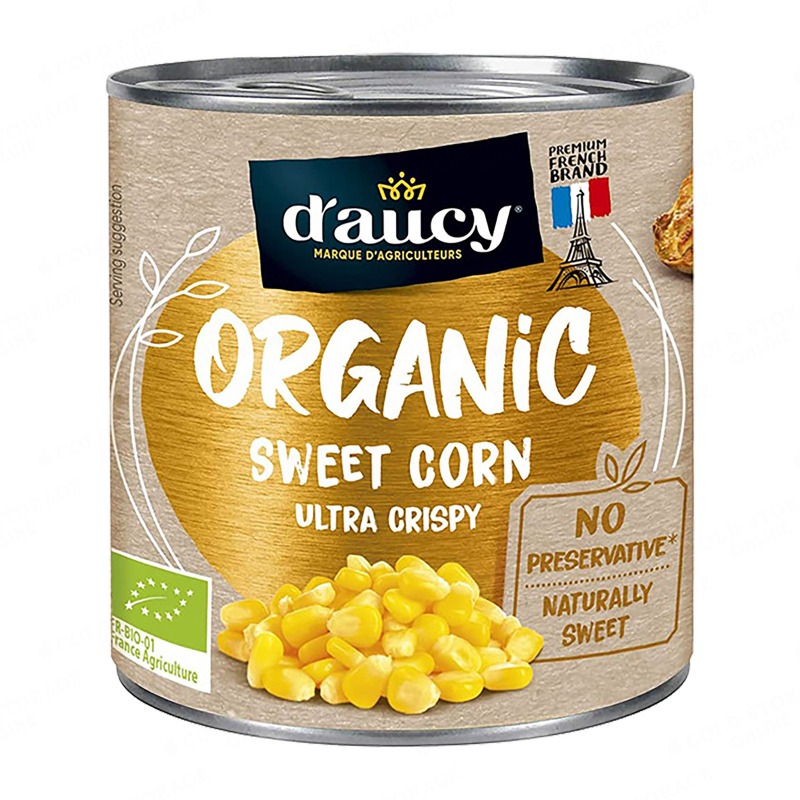 D'AUCY Organic Sweetcorn