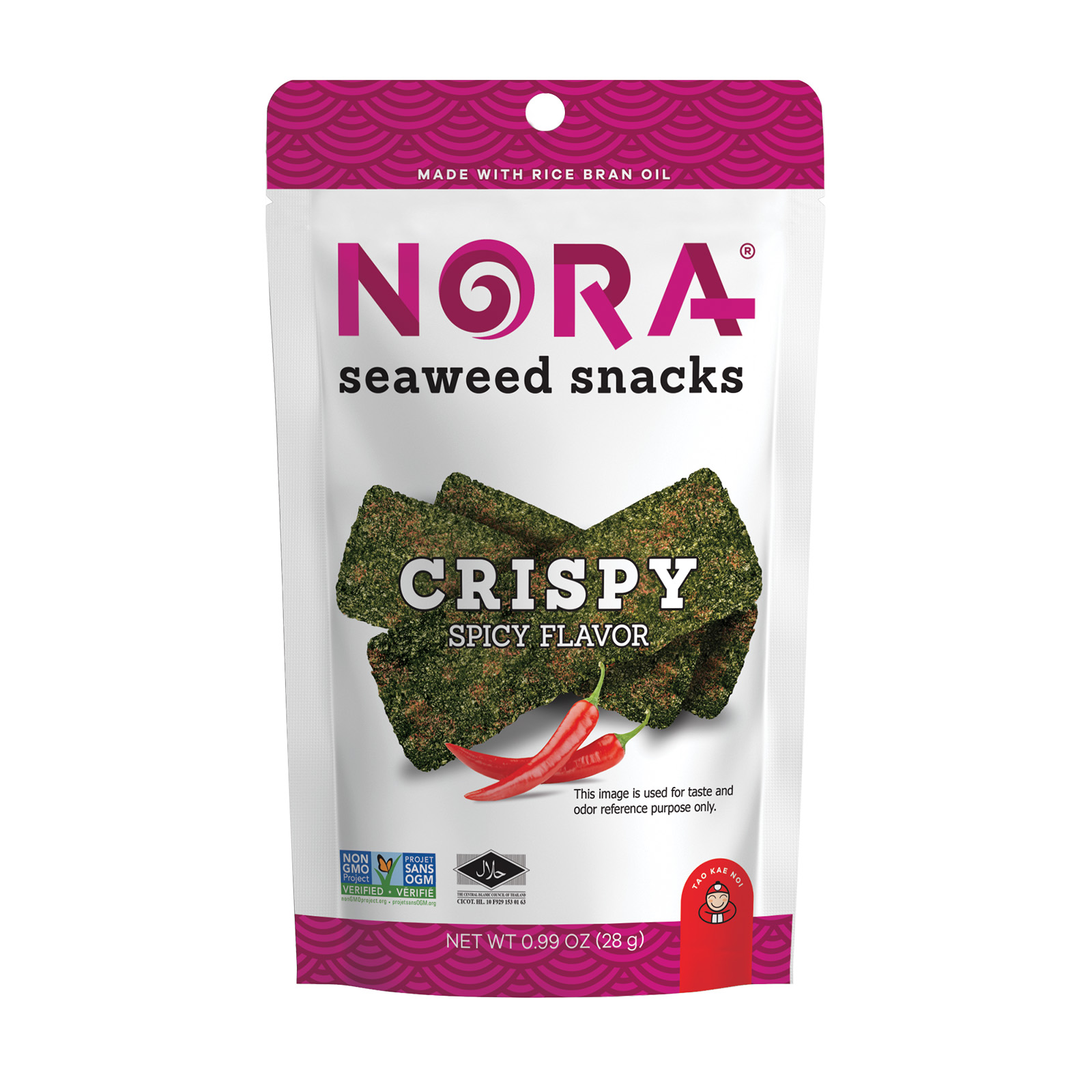 NORA Spicy Crispy Seaweed Chips