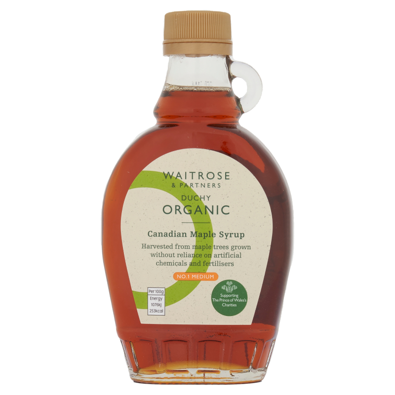 WAITROSE DUCHY ORGANIC Canadian Maple Syrup No. 1