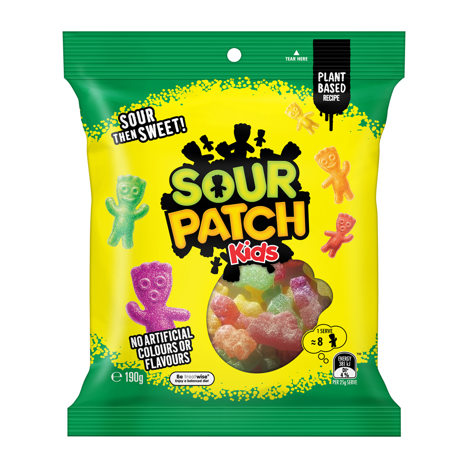 TNCC The Natural Confectionery Co. Sour Patch Kids Gummy Candy