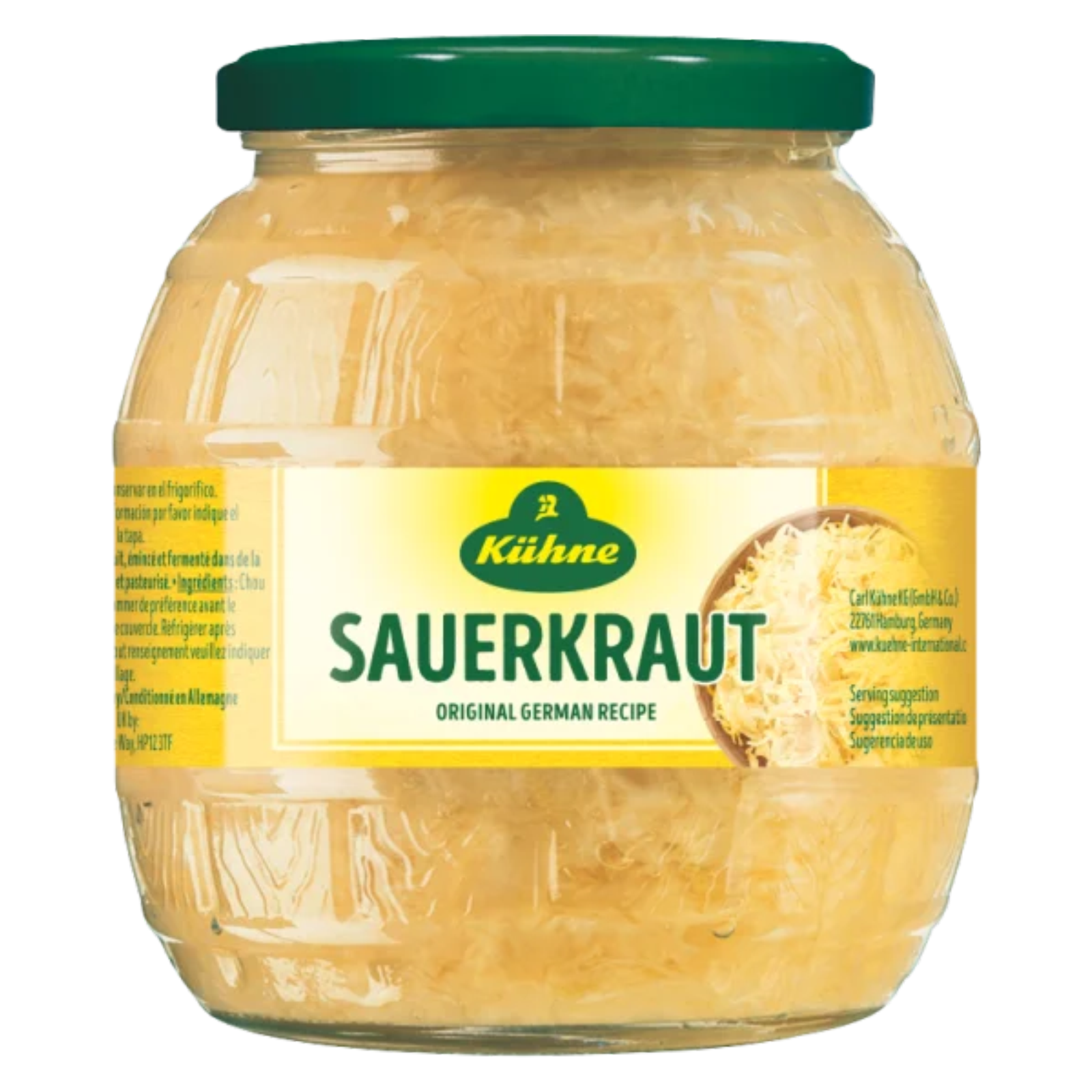 Kuhne Fasskraut Sauerkraut 850ml
