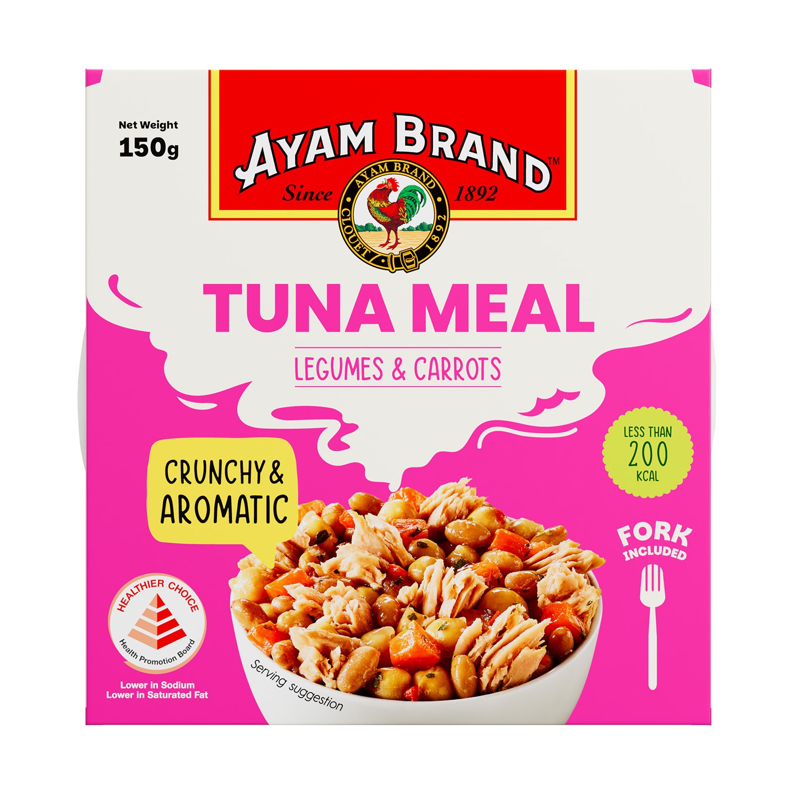 Ayam Brand Tuna Meal with Legumes & Carrots
