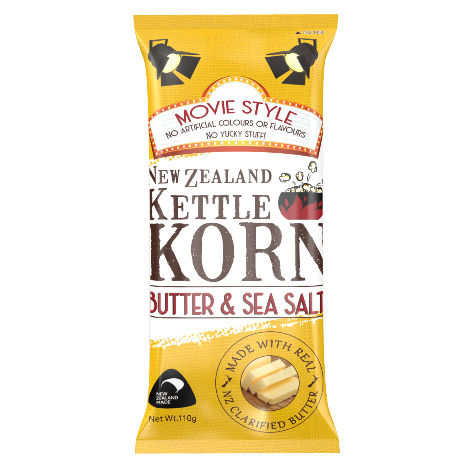 KETTLE KORN Butter & Sea Salt Popcorn
