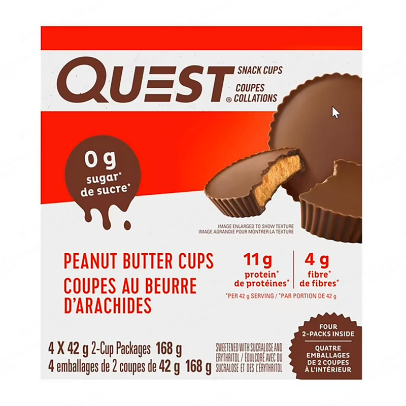Quest Peanut Butter Cups 4 x 42g