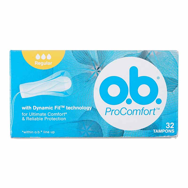 OB Pro Comfort Regular Tampons 32s