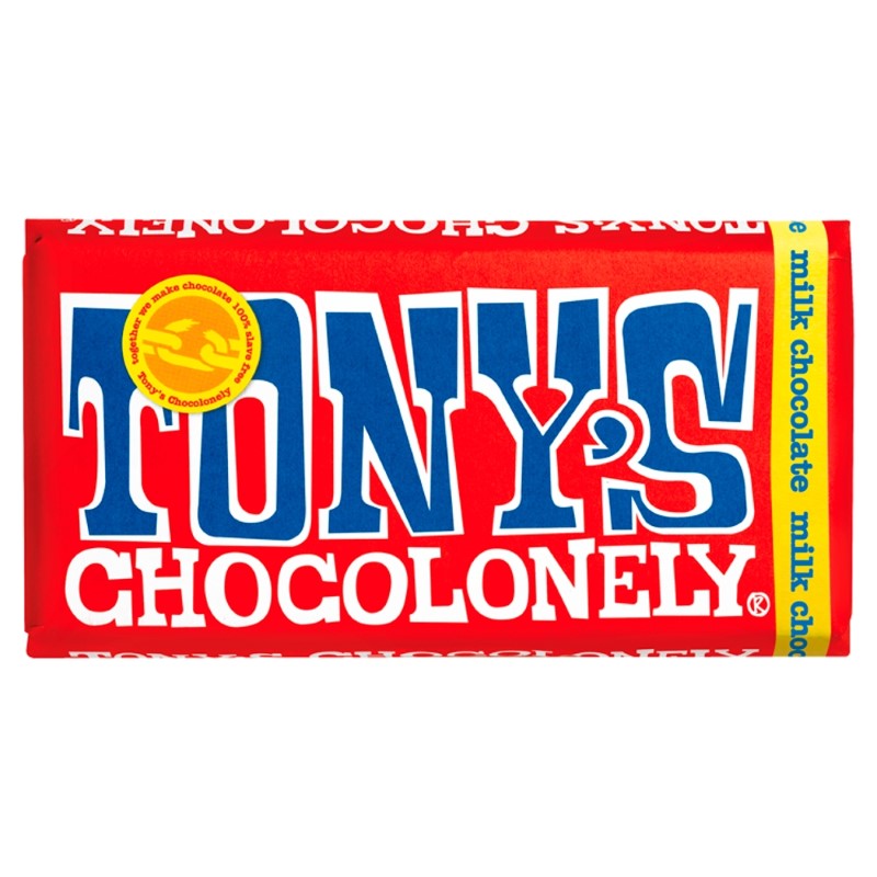 TONYS CHOCOLONELY Tony's Chocolonely Milk Chocolate (Fairtrade)