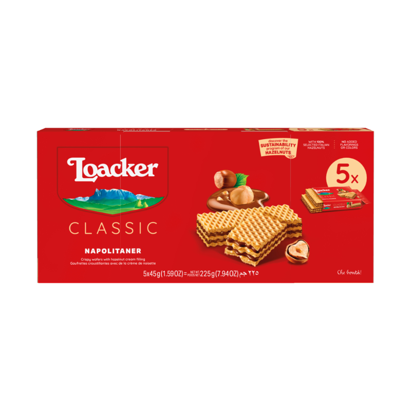 Loacker Napolitaner Wafers