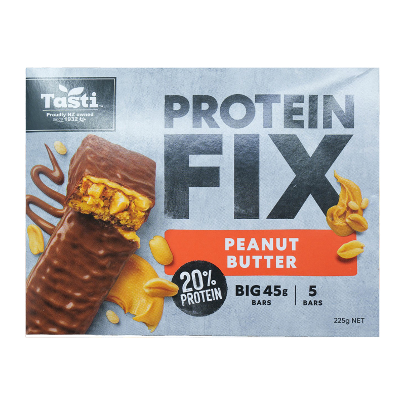 TASTI Peanut Butter Protein Fix Bars