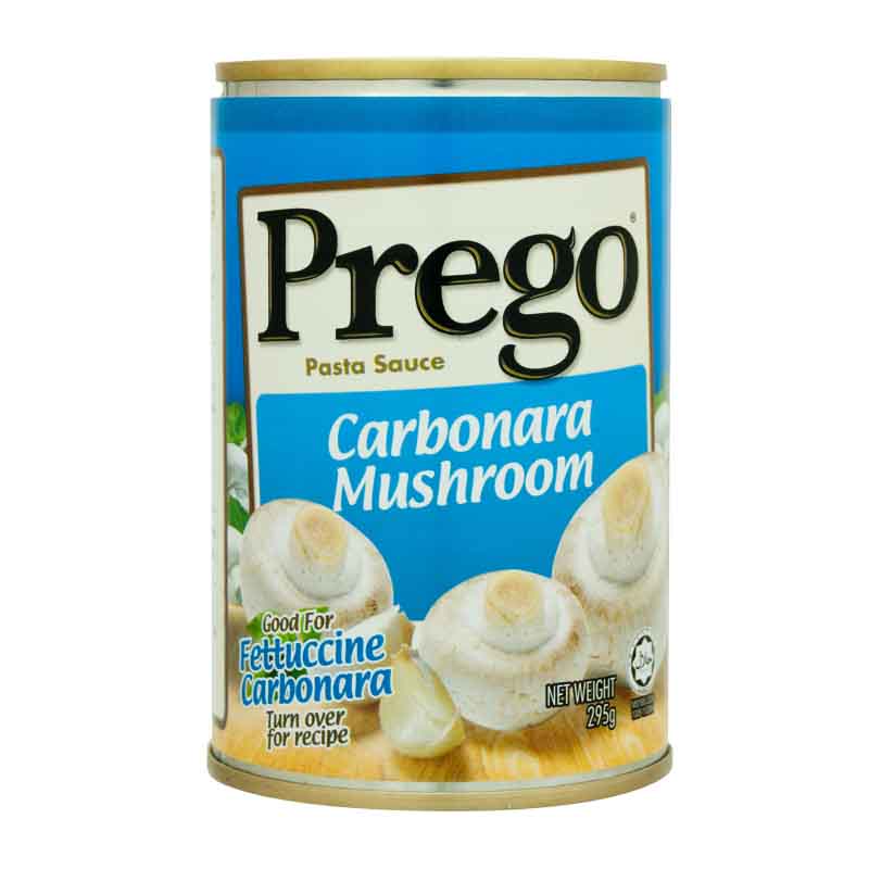 Prego Carbonara Mushroom Pasta Sauce