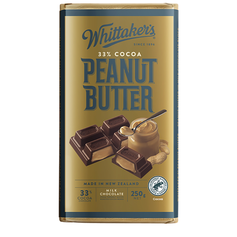 Whittaker's Peanut Butter Chocolate 250g