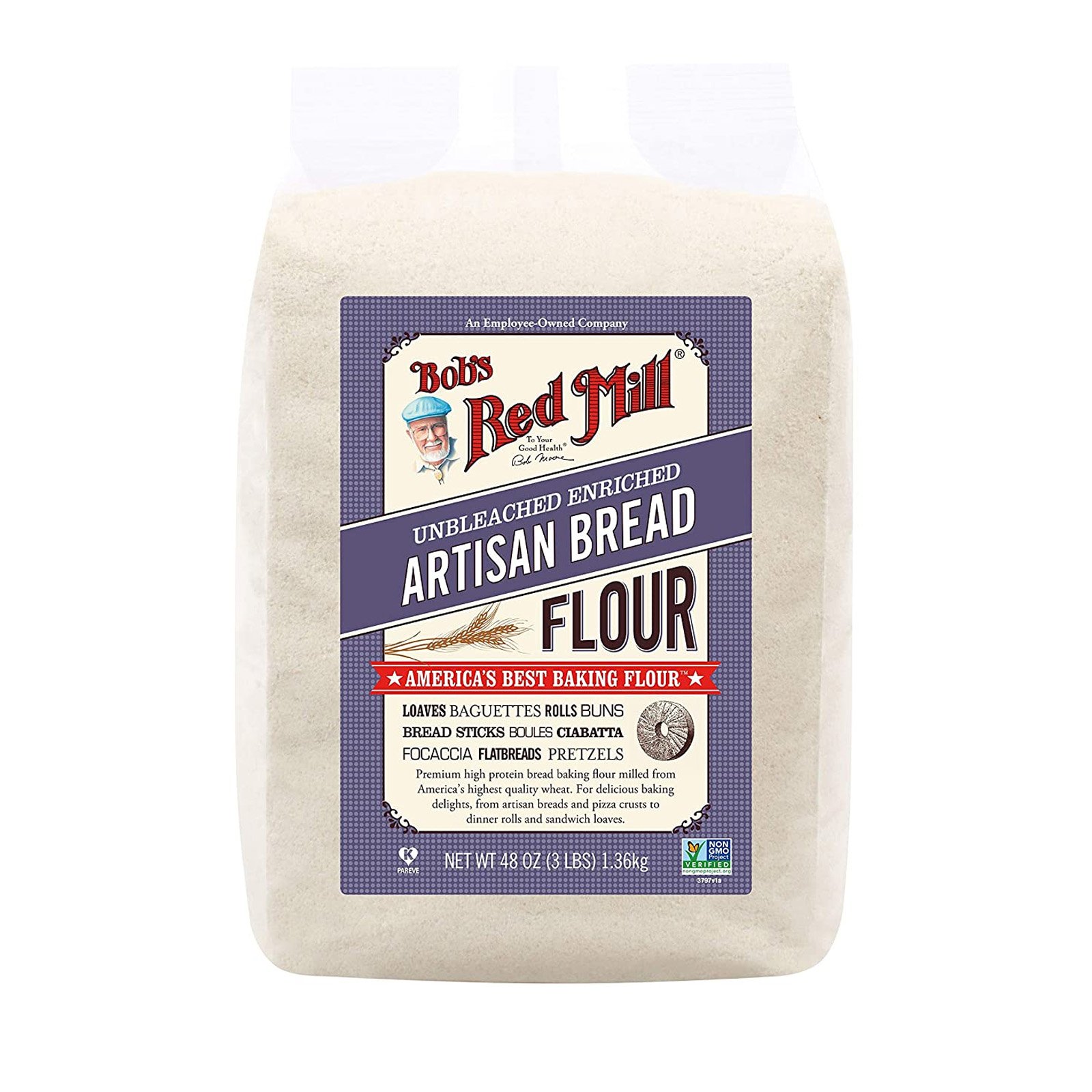 BOB'S RED MILL Artisan Bread Flour 48oz