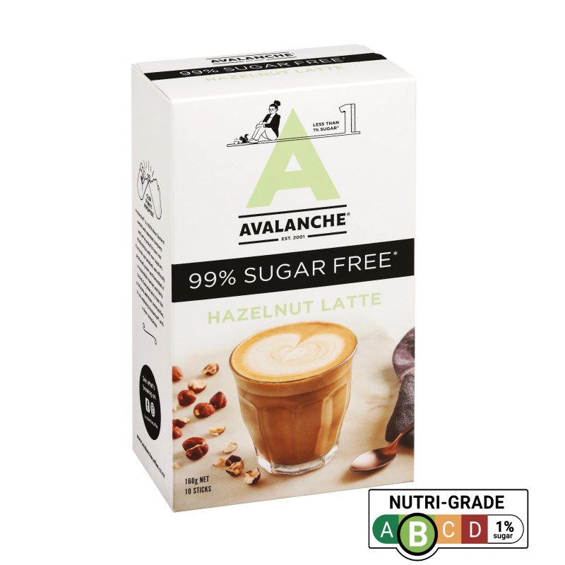 AVALANCHE 99% Sugar Free Hazelnut Latte