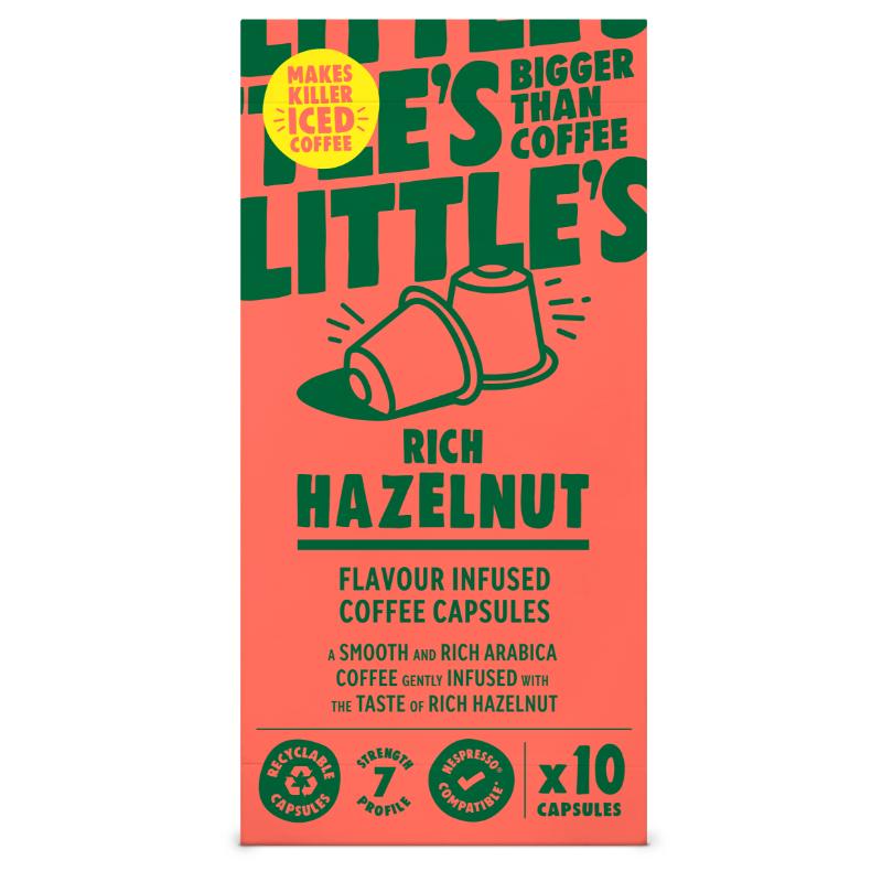 LITTLE'S Hazelnut Infused Coffee Capsules