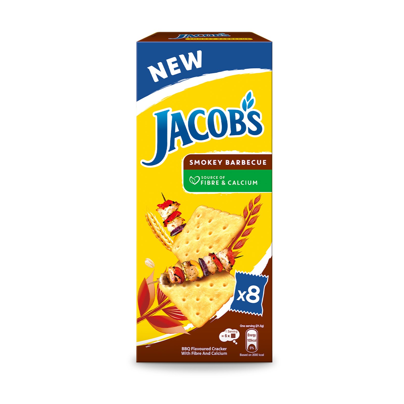 JACOB'S Smokey Bbq Savory Biscuits