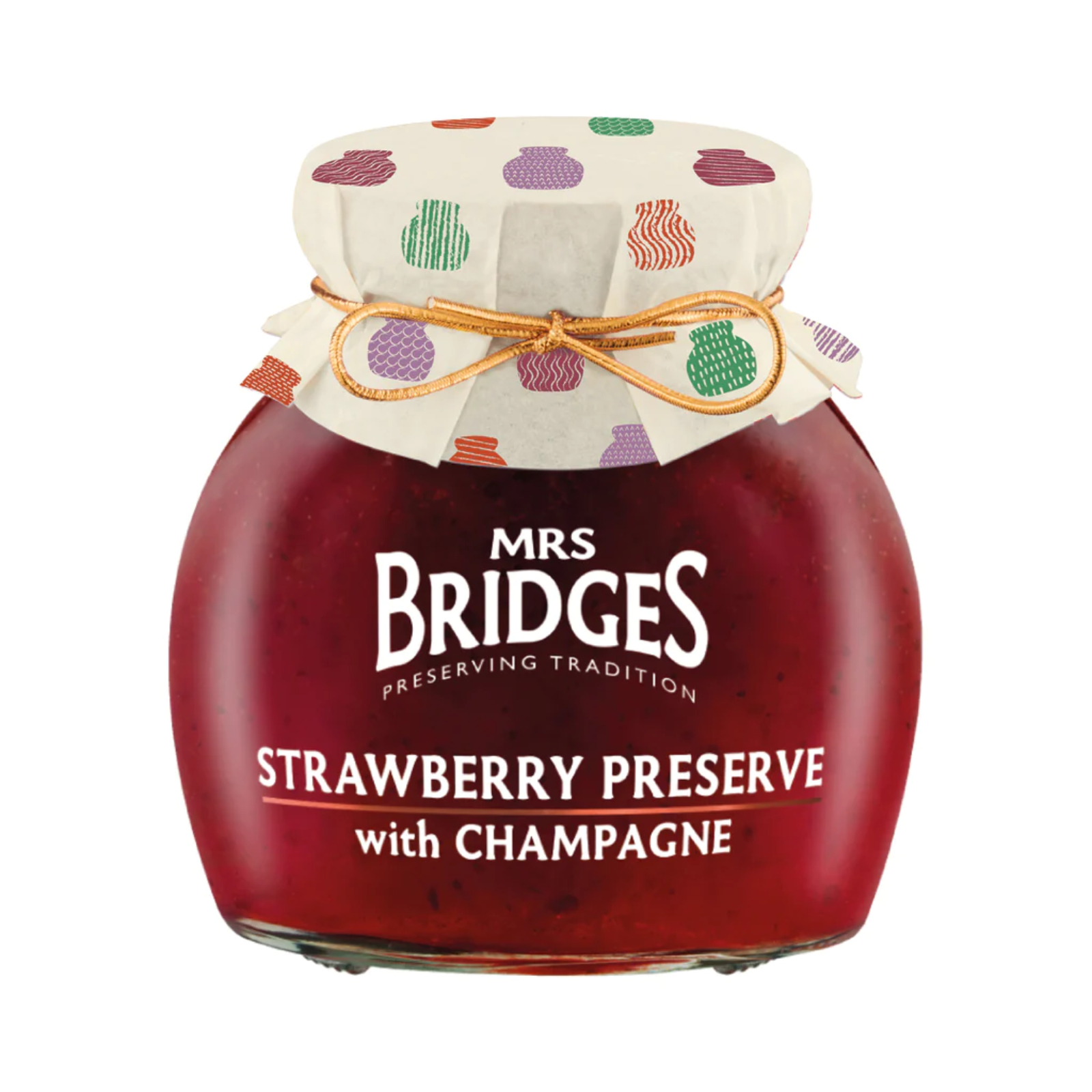 MRS BRIDGES Strawberry Preserve With Champange