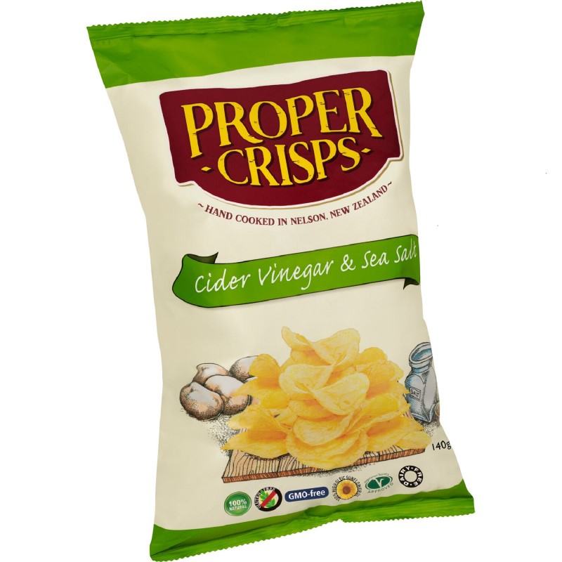 PROPER CRISPs Cider Vinegar & Salt Potato Chips