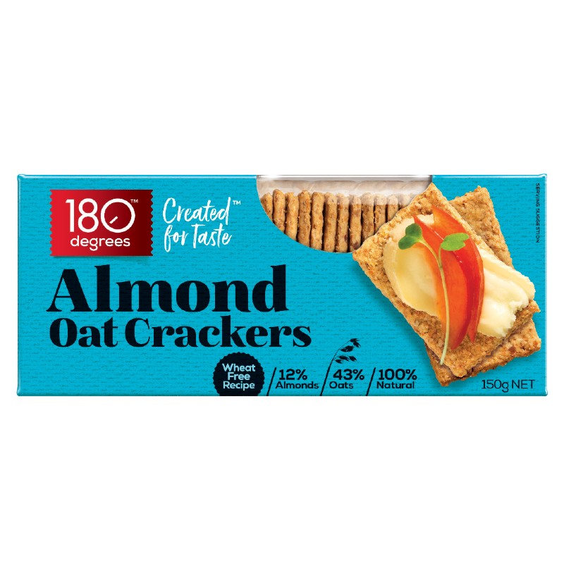 180 DEGREES Almond Oat Cracker