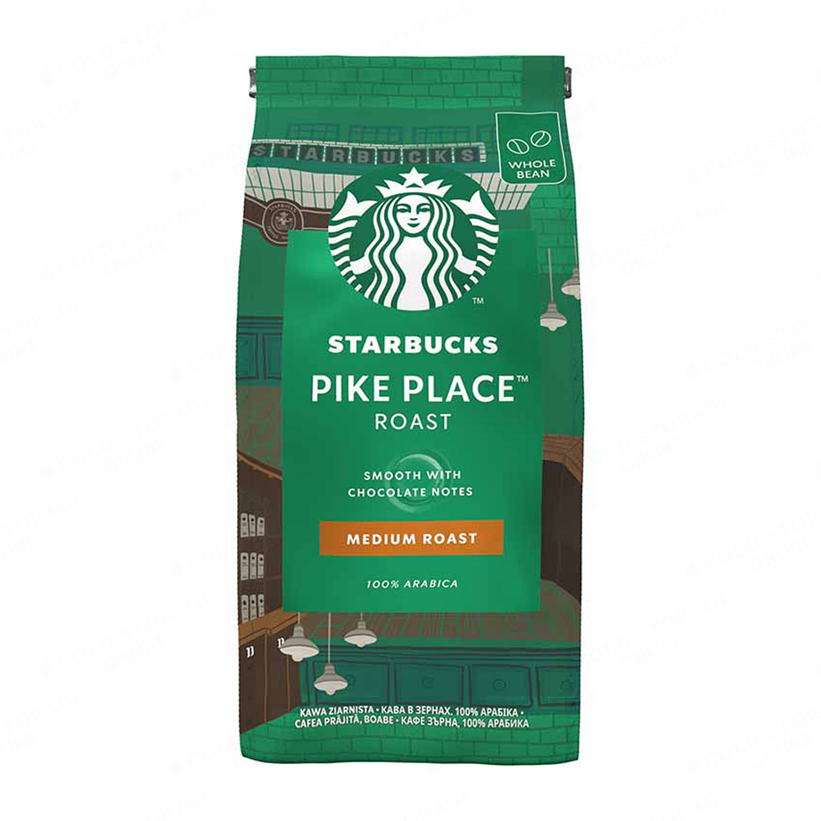 STARBUCKS Pike Place Medium Roast Coffee Beans