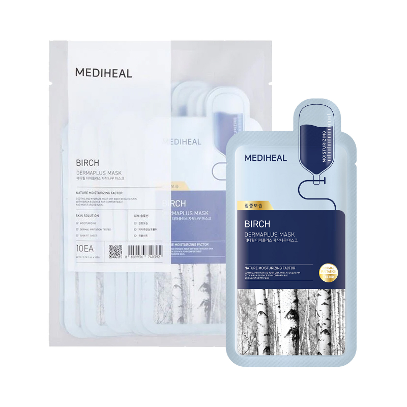 Mediheal Birch DermaPlus Sheet Mask 1s