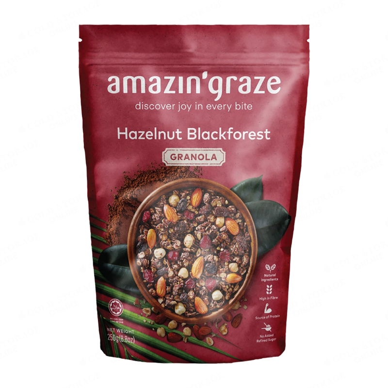 Amazin'Graze Hazelnut Black Forest Granola 250g