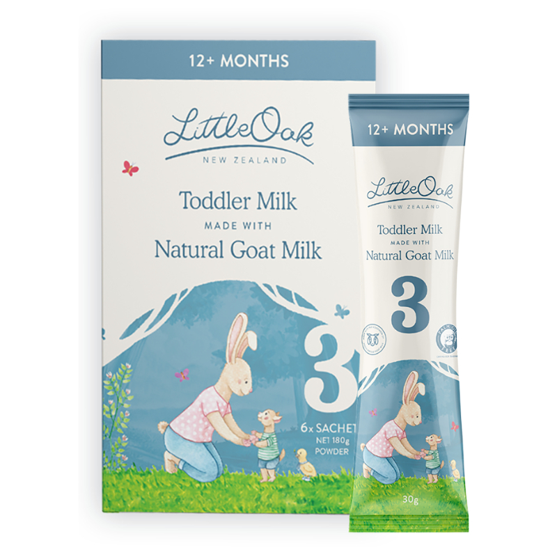 LITTLEOAK Natural Goat Milk Toddler Stage 3 Milk Powder